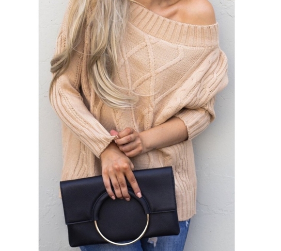 Beautiful Cream Sweater - Picture 2 of 5